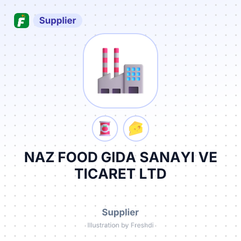 NAZ FOOD GIDA SANAYI VE TICARET LTD – summary card, no photo uploaded yet