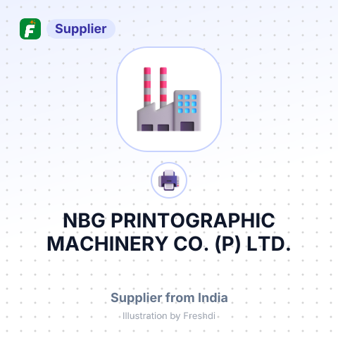 NBG PRINTOGRAPHIC MACHINERY CO. (P) LTD. – summary card, no photo uploaded yet