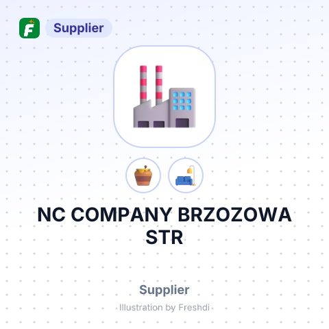 NC COMPANY BRZOZOWA STR – summary card, no photo uploaded yet