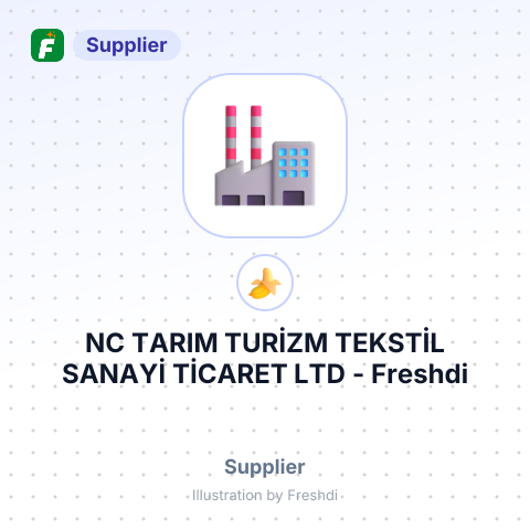 NC TARIM TURİZM TEKSTİL SANAYİ TİCARET LTD – summary card, no photo uploaded yet