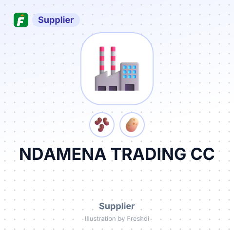 NDAMENA TRADING CC – summary card, no photo uploaded yet