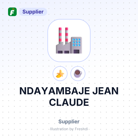NDAYAMBAJE JEAN CLAUDE – summary card, no photo uploaded yet