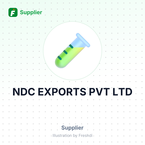 NDC EXPORTS PVT LTD – summary card, no photo uploaded yet