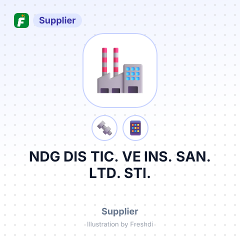 NDG DIS TIC. VE INS. SAN. LTD. STI. – summary card, no photo uploaded yet