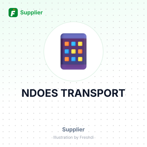 NDOES TRANSPORT – summary card, no photo uploaded yet