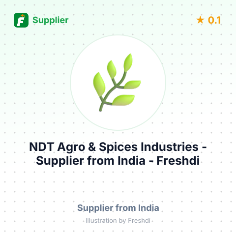 NDT Agro & Spices Industries  – summary card, no photo uploaded yet