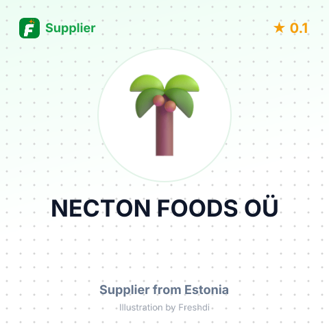 NECTON FOODS OÜ – summary card, no photo uploaded yet