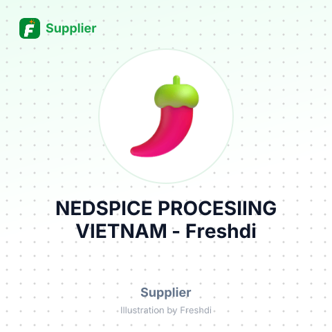 NEDSPICE PROCESIING VIETNAM – summary card, no photo uploaded yet