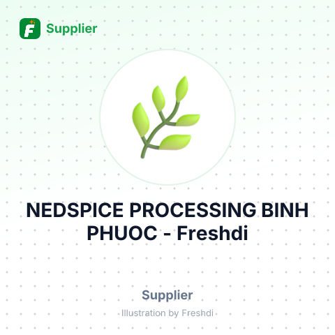 NEDSPICE PROCESSING BINH PHUOC – summary card, no photo uploaded yet