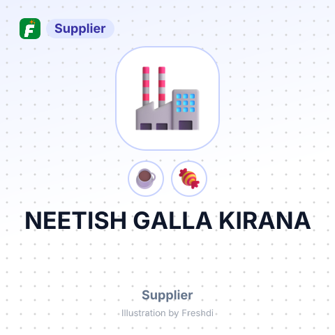 NEETISH GALLA KIRANA – summary card, no photo uploaded yet