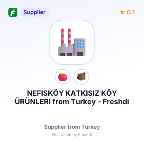 NEFISKÖY KATKISIZ KÖY ÜRÜNLERI – summary card, no photo uploaded yet