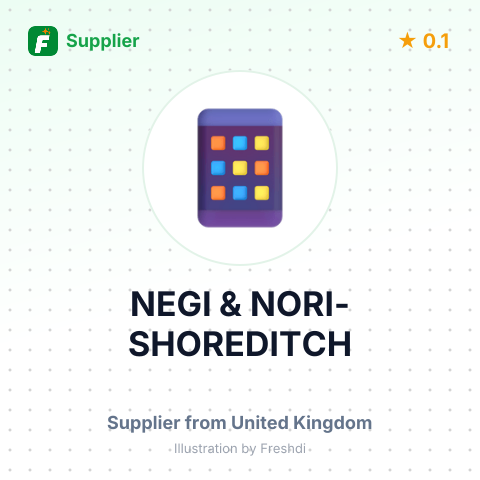 NEGI & NORI-SHOREDITCH – summary card, no photo uploaded yet