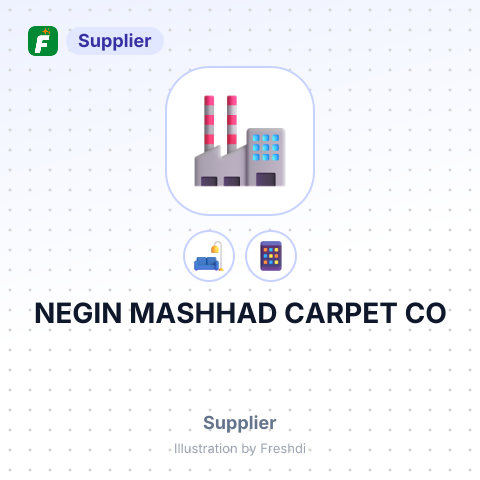NEGIN MASHHAD CARPET CO – summary card, no photo uploaded yet