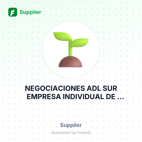 NEGOCIACIONES ADL SUR EMPRESA INDIVIDUAL DE RESPONSABILIDAD – summary card, no photo uploaded yet
