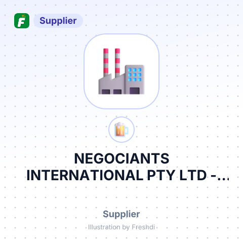 NEGOCIANTS INTERNATIONAL PTY LTD – summary card, no photo uploaded yet