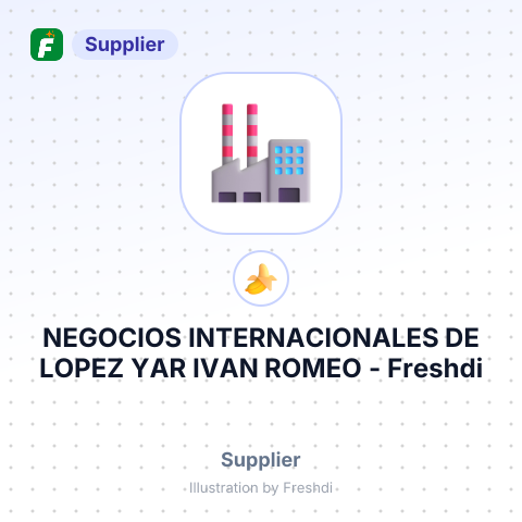 NEGOCIOS INTERNACIONALES DE LOPEZ YAR IVAN ROMEO – summary card, no photo uploaded yet
