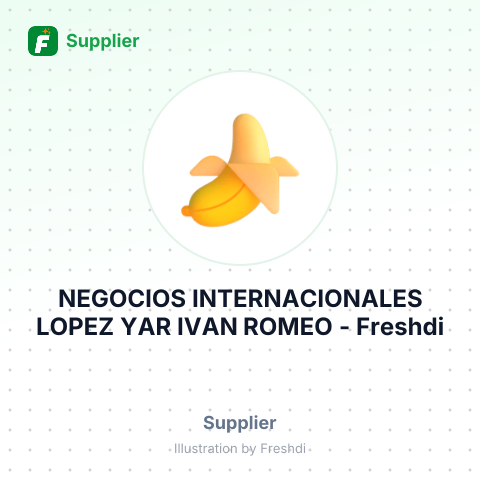 NEGOCIOS INTERNACIONALES LOPEZ YAR IVAN ROMEO – summary card, no photo uploaded yet