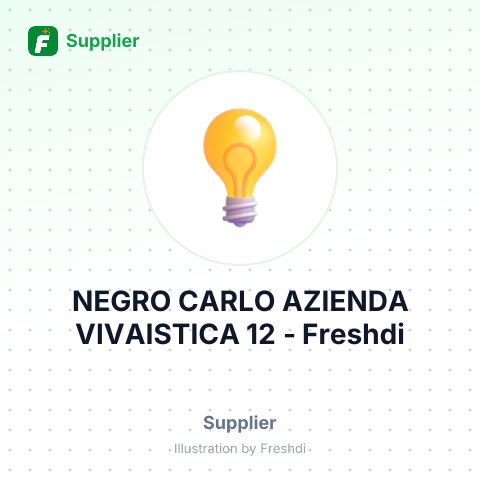 NEGRO CARLO AZIENDA VIVAISTICA 12 – summary card, no photo uploaded yet