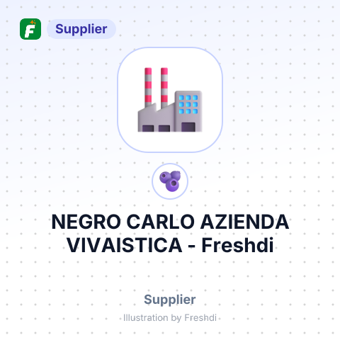 NEGRO CARLO AZIENDA VIVAISTICA – summary card, no photo uploaded yet