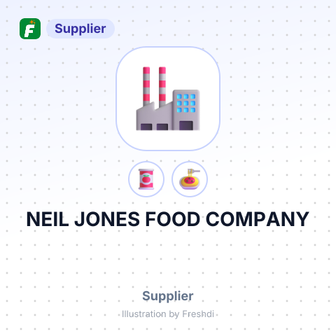 NEIL JONES FOOD COMPANY – summary card, no photo uploaded yet