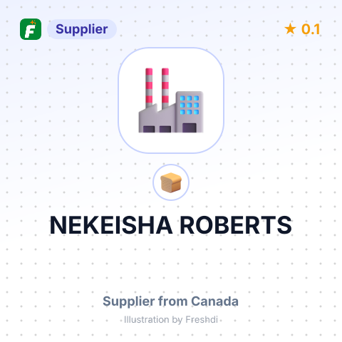 NEKEISHA ROBERTS – summary card, no photo uploaded yet