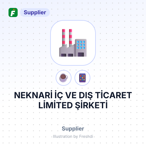 NEKNARİ İÇ VE DIŞ TİCARET LİMİTED ŞİRKETİ – summary card, no photo uploaded yet