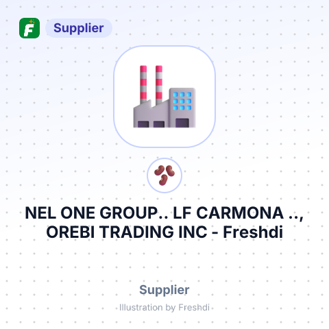 NEL ONE GROUP.. LF CARMONA .., OREBI TRADING INC – summary card, no photo uploaded yet
