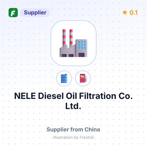 NELE Diesel Oil Filtration Co.,Ltd. – summary card, no photo uploaded yet