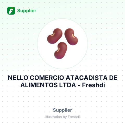 NELLO COMERCIO ATACADISTA DE ALIMENTOS LTDA – summary card, no photo uploaded yet
