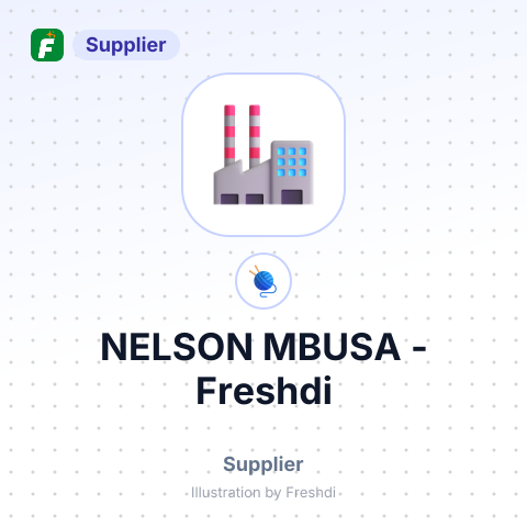 NELSON MBUSA – summary card, no photo uploaded yet