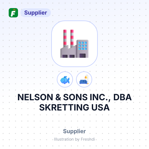 NELSON & SONS INC., DBA SKRETTING USA – summary card, no photo uploaded yet