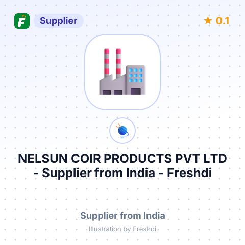 NELSUN COIR PRODUCTS PVT LTD – summary card, no photo uploaded yet