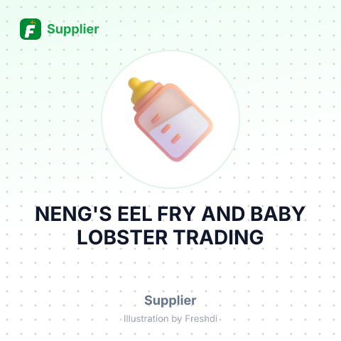 NENG'S EEL FRY AND BABY LOBSTER TRADING – summary card, no photo uploaded yet