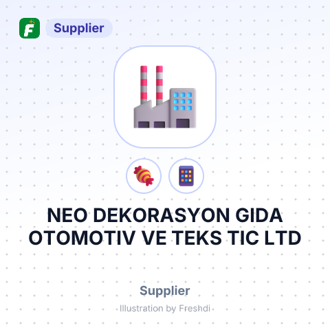 NEO DEKORASYON GIDA OTOMOTIV VE TEKS TIC LTD – summary card, no photo uploaded yet