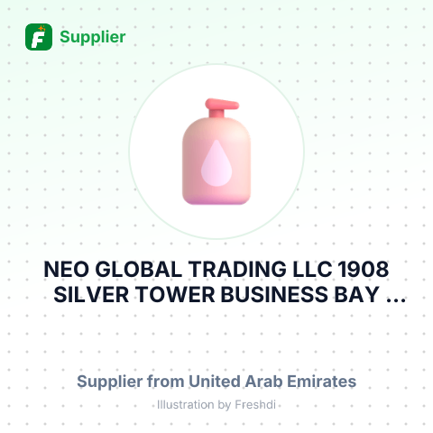 NEO GLOBAL TRADING LLC 1908 SILVER TOWER BUSINESS BAY DUBAI UAE – summary card, no photo uploaded yet