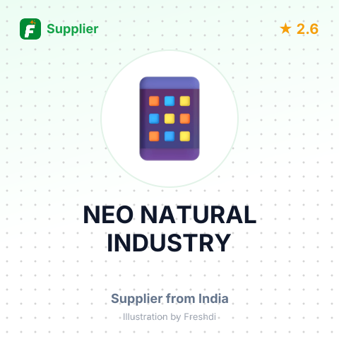 NEO NATURAL INDUSTRY – summary card, no photo uploaded yet