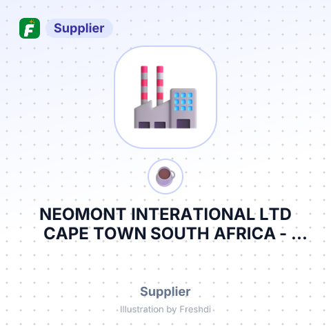 NEOMONT INTERATIONAL LTD CAPE TOWN SOUTH AFRICA – summary card, no photo uploaded yet