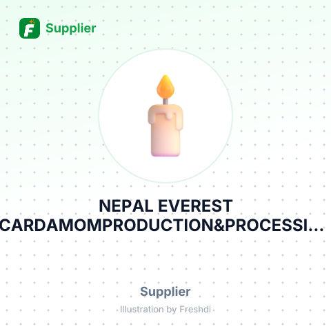 NEPAL EVEREST CARDAMOMPRODUCTION&PROCESSING PVTLTD – summary card, no photo uploaded yet