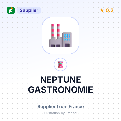 NEPTUNE GASTRONOMIE – summary card, no photo uploaded yet