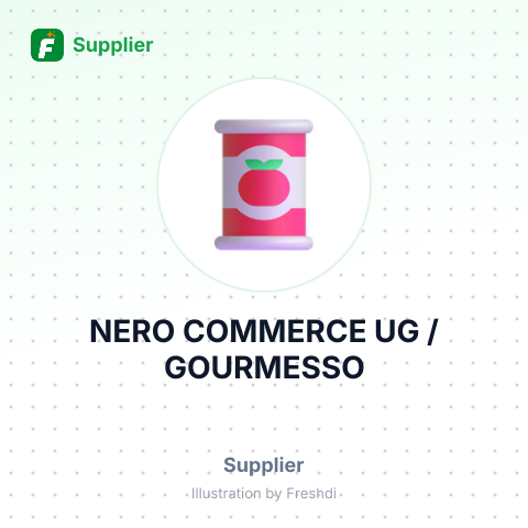NERO COMMERCE UG / GOURMESSO – summary card, no photo uploaded yet