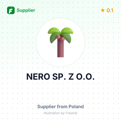 NERO SP. Z O.O. – summary card, no photo uploaded yet