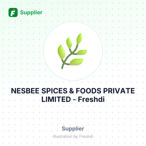 NESBEE SPICES & FOODS PRIVATE LIMITED – summary card, no photo uploaded yet