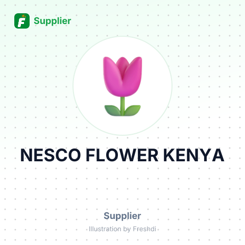 NESCO FLOWER KENYA – summary card, no photo uploaded yet