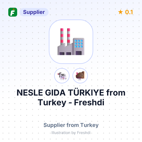 NESLE GIDA TÜRKIYE – summary card, no photo uploaded yet