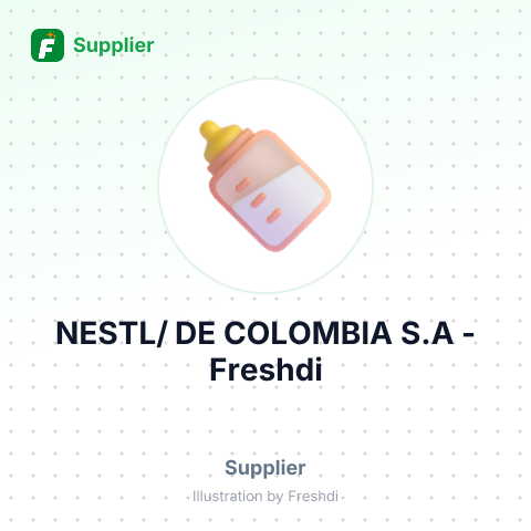 NESTL/ DE COLOMBIA S.A – summary card, no photo uploaded yet