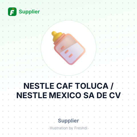 NESTLE CAF TOLUCA / NESTLE MEXICO SA DE CV – summary card, no photo uploaded yet