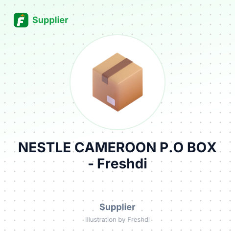NESTLE CAMEROON P.O BOX – summary card, no photo uploaded yet