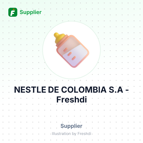 NESTLE DE COLOMBIA S.A – summary card, no photo uploaded yet