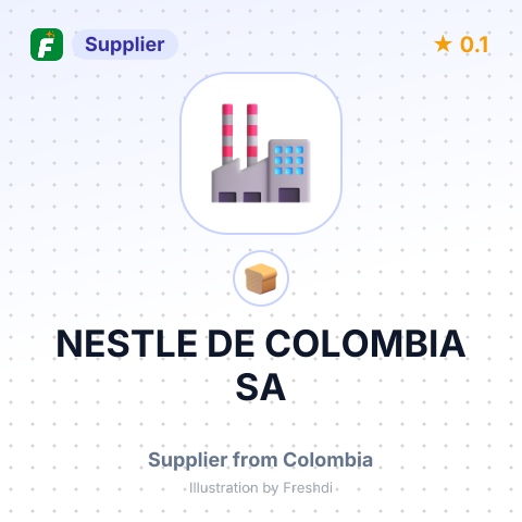 NESTLE DE COLOMBIA SA – summary card, no photo uploaded yet
