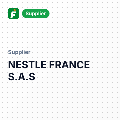 NESTLE FRANCE S.A.S – summary card, no photo uploaded yet